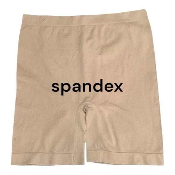 Spandex Tan Shorts NWT new - Picture 1 of 14